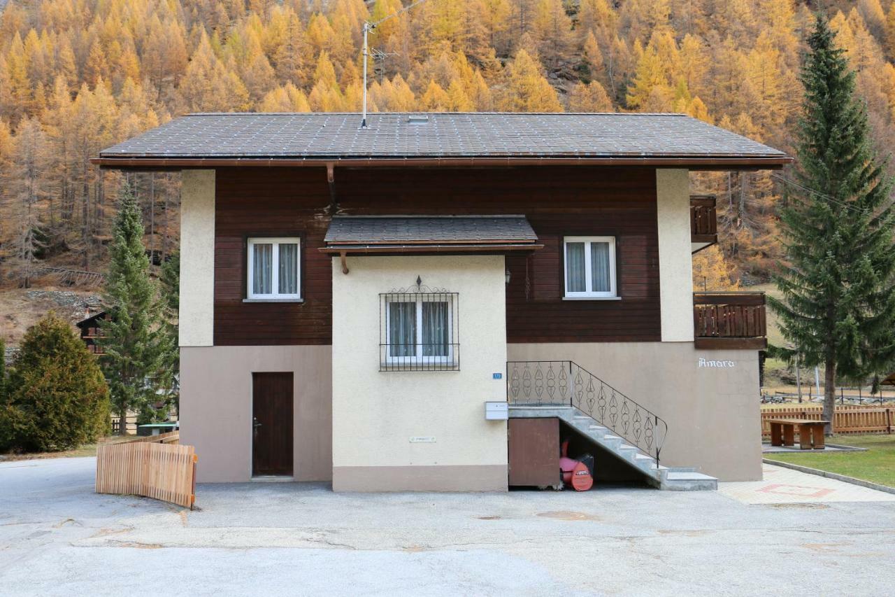 Haus Amara Apartman Saas-Grund Kültér fotó